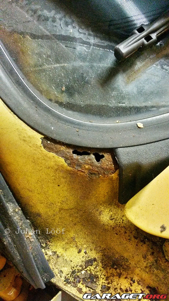 Rust on Saab 9000